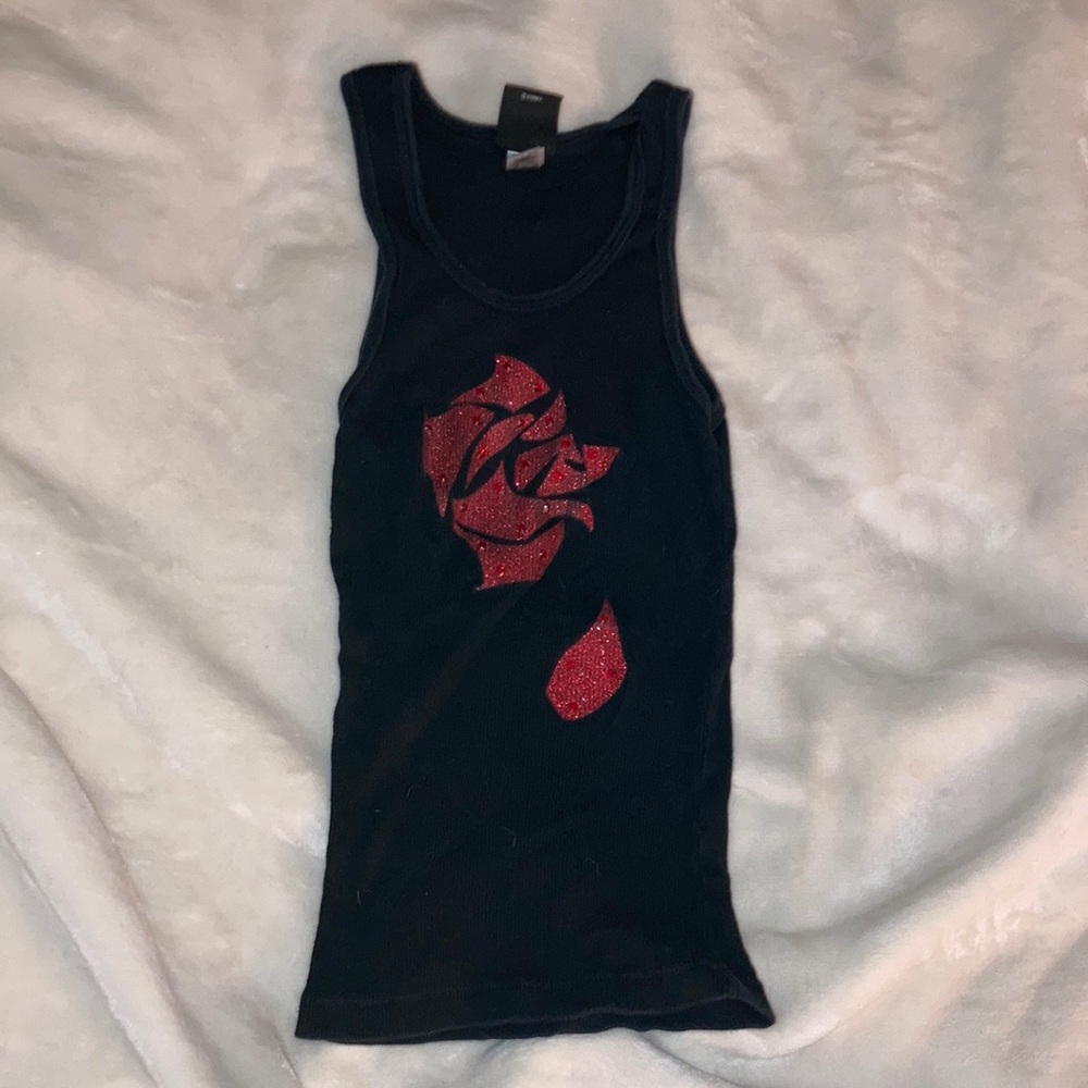 Rose tank top